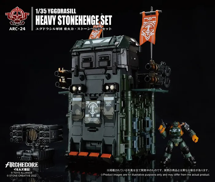 ARC-24 Yggdrasill Heavy Stonehenge Set 1:35 Scale | ARCHECORE