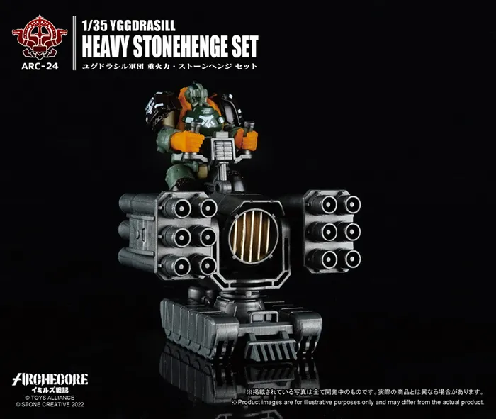 ARC-24 Yggdrasill Heavy Stonehenge Set 1:35 Scale | ARCHECORE