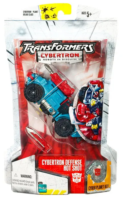 Cybertron Defense Hot Shot Deluxe Class | Transformers Cybertron