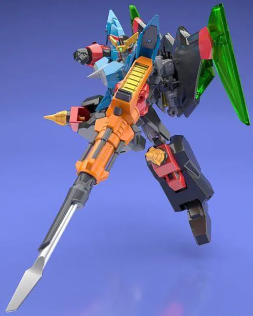 GaoFaiGar Super Mini-Pla Model Kit | The King of Braves GaoGaiGar Final | Bandai Spirits