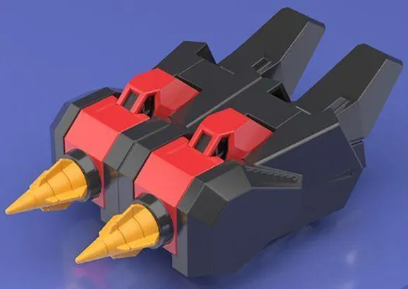 GaoFaiGar Super Mini-Pla Model Kit | The King of Braves GaoGaiGar Final | Bandai Spirits