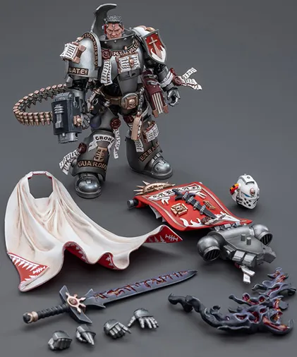 Grey Knights Castellan Crowe 1/18 Scale | Warhammer 40K | Joy Toy