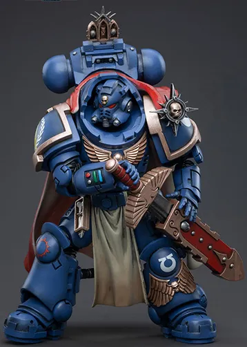 Ultramarines Captain With Master-Crafted Heavy Bolt Rifle 1/18 Scale | Warhammer 40K | Joy Toy