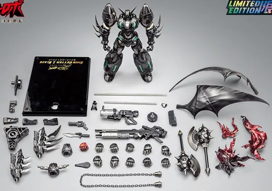 Shin Getter 1 Black Version MORTAL MIND Limited Edition | Getter Robo Armageddon | CCSToys