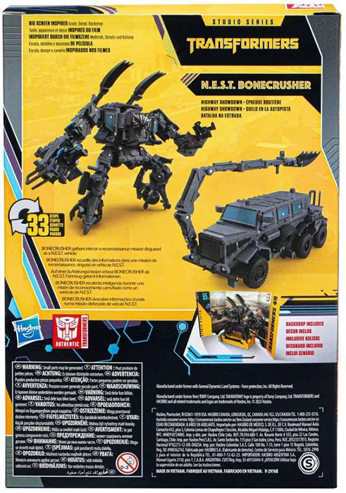 95BB N.E.S.T. Bonecrusher Voyager Class | Transformers Generations Buzzworthy Bumblebee