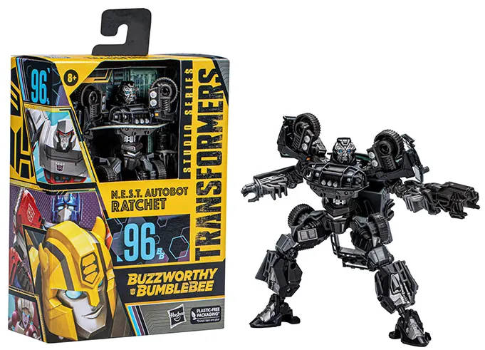 96BB N.E.S.T. Autobot Ratchet Deluxe Class | Transformers Generations Buzzworthy Bumblebee