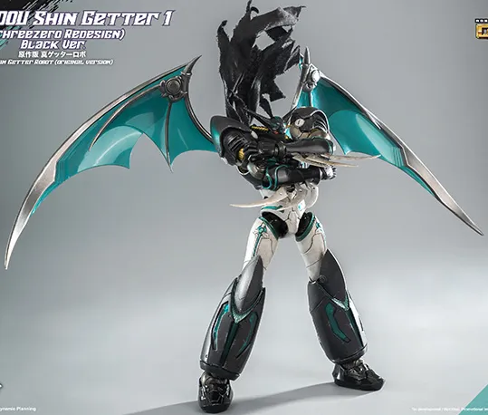 Shin Getter 1 Redesign Black Version ROBO-DOU | Getter Robo Armageddon | threezero