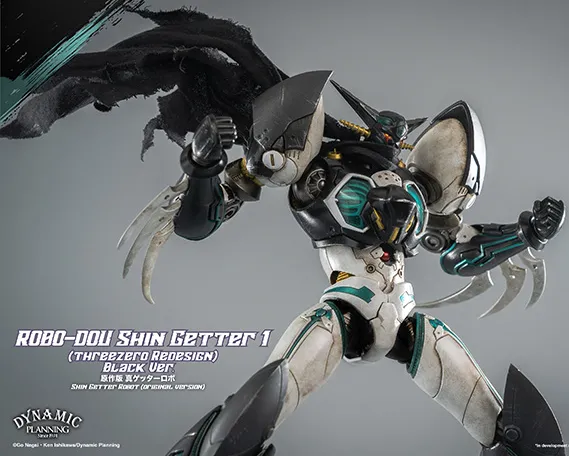 Shin Getter 1 Redesign Black Version ROBO-DOU | Getter Robo Armageddon | threezero