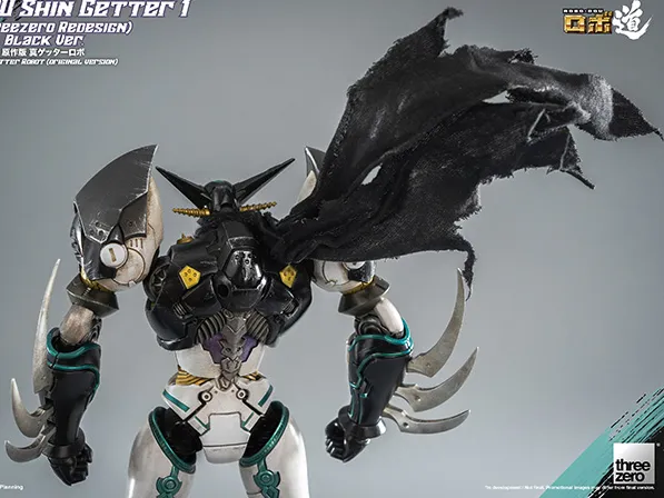 Shin Getter 1 Redesign Black Version ROBO-DOU | Getter Robo Armageddon | threezero