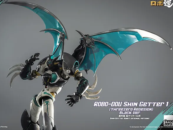 Shin Getter 1 Redesign Black Version ROBO-DOU | Getter Robo Armageddon | threezero