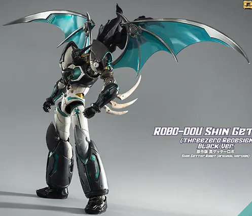 Shin Getter 1 Redesign Black Version ROBO-DOU | Getter Robo Armageddon | threezero