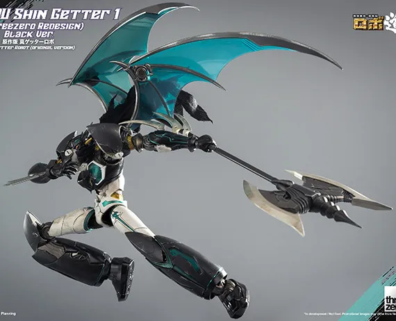 Shin Getter 1 Redesign Black Version ROBO-DOU | Getter Robo Armageddon | threezero