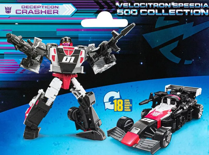 Crasher Deluxe Class | Transformers Legacy | Velocitron Speedia 500 Collection