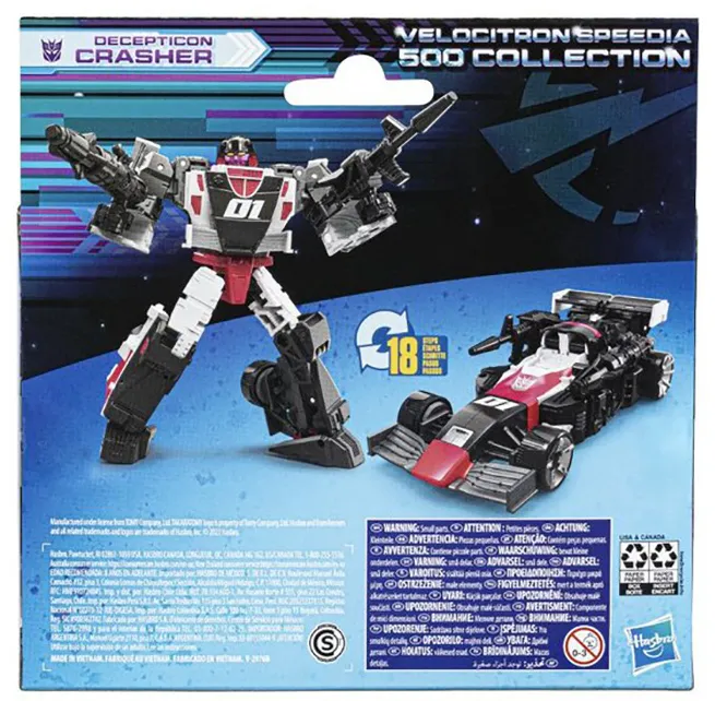 Crasher Deluxe Class | Transformers Legacy | Velocitron Speedia 500 Collection