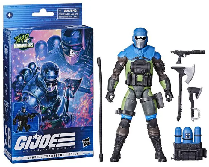 Gabriel 'Barbecue' Kelly 6-Inch Scale | G.I. Joe Classified Series Mad Marauders