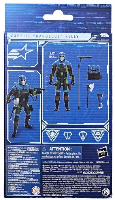 Gabriel 'Barbecue' Kelly 6-Inch Scale | G.I. Joe Classified Series Mad Marauders