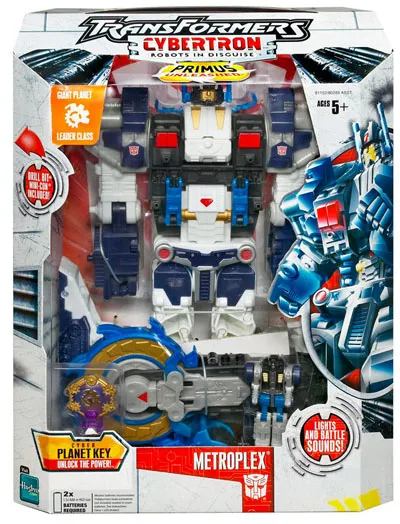 Metroplex with Drill Bit Leader Class | Transformers Cybertron