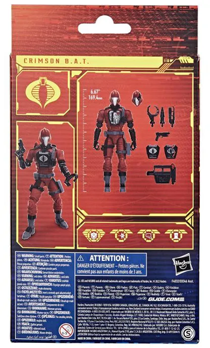 Crimson B.A.T. 6-Inch Scale | G.I. Joe Classified Series