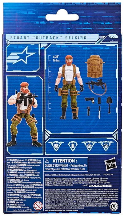 Stuart 'Outback' Selkirk 6-Inch Scale | G.I. Joe Classified Series