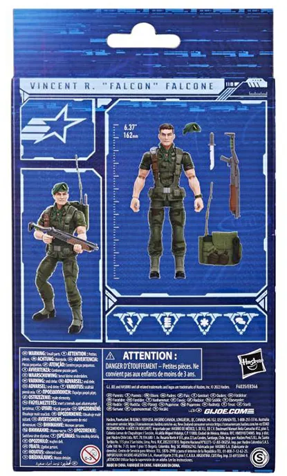 Vincent R. 'Falcon' Falcone 6-Inch Scale | G.I. Joe Classified Series