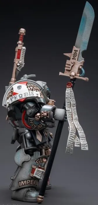 Grey Knights Brotherhood Terminator Squad Captain 1/18 Scale | Warhammer 40K | Joy Toy