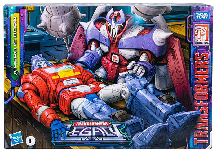 A Hero Is Born Set of 2  Legacy Voyager Class | Transformers Generations Legacy