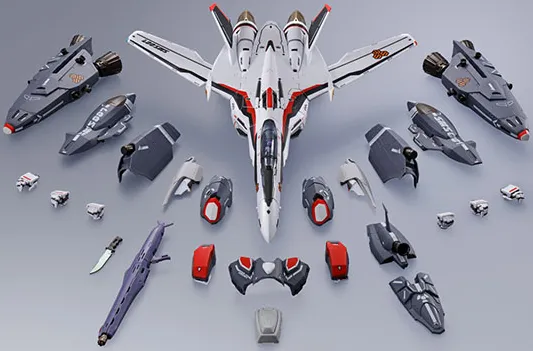 VF-25F Messiah Valkyrie Alto Saotome Machine Revival Version DX Chogokin | Macross Frontier | Bandai Spirits