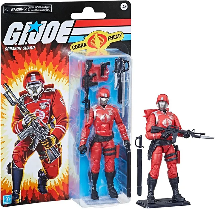 Crimson Guard 6-Inch Scale| G.I. Joe Classified Series Retro Cardback