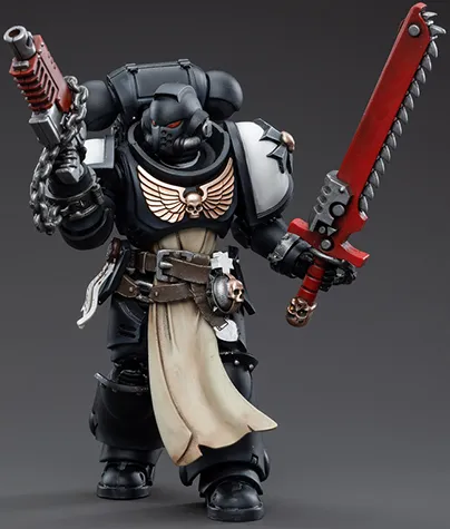 Black Templars Primaris Crusader Squad Set of 4 1/18 Scale | Warhammer 40K | Joy Toy