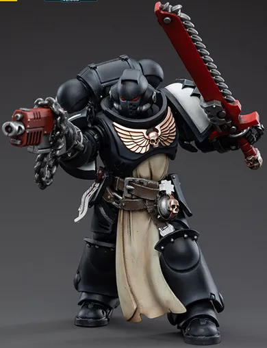 Black Templars Primaris Crusader Squad Set of 4 1/18 Scale | Warhammer 40K | Joy Toy