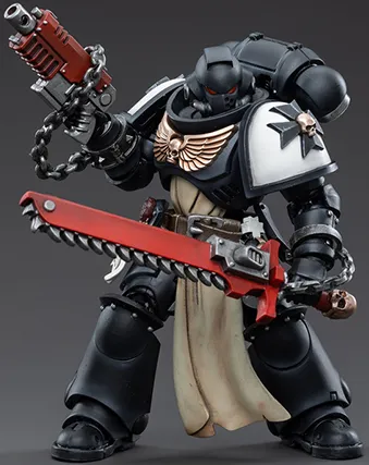 Black Templars Primaris Crusader Squad Set of 4 1/18 Scale | Warhammer 40K | Joy Toy