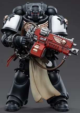 Black Templars Primaris Crusader Squad Set of 4 1/18 Scale | Warhammer 40K | Joy Toy