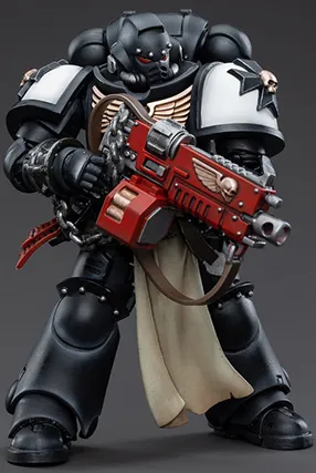Black Templars Primaris Crusader Squad Set of 4 1/18 Scale | Warhammer 40K | Joy Toy