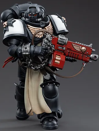 Black Templars Primaris Crusader Squad Set of 4 1/18 Scale | Warhammer 40K | Joy Toy