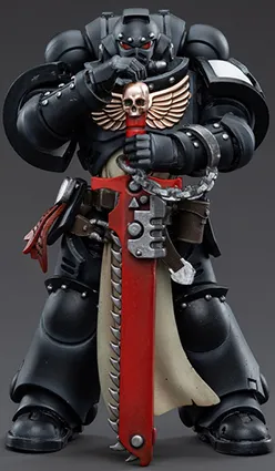 Black Templars Primaris Crusader Squad Set of 4 1/18 Scale | Warhammer 40K | Joy Toy