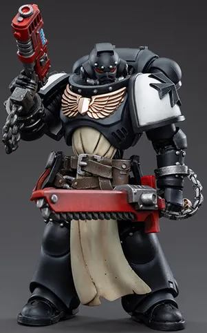 Black Templars Primaris Crusader Squad Set of 4 1/18 Scale | Warhammer 40K | Joy Toy