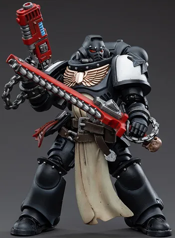Black Templars Primaris Crusader Squad Set of 4 1/18 Scale | Warhammer 40K | Joy Toy