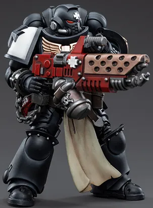 Black Templars Primaris Crusader Squad Set of 4 1/18 Scale | Warhammer 40K | Joy Toy