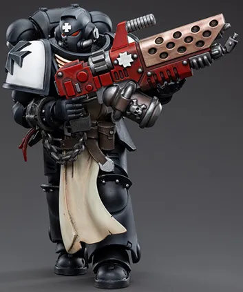 Black Templars Primaris Crusader Squad Set of 4 1/18 Scale | Warhammer 40K | Joy Toy