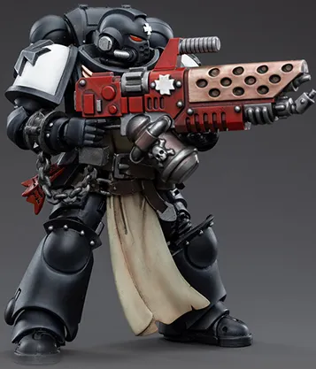 Black Templars Primaris Crusader Squad Set of 4 1/18 Scale | Warhammer 40K | Joy Toy