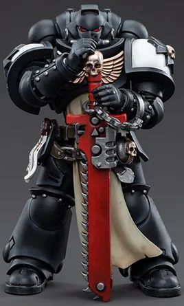 Black Templars Primaris Crusader Squad Set of 4 1/18 Scale | Warhammer 40K | Joy Toy