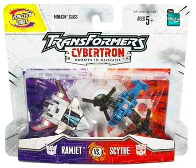 Ramjet vs. Scythe Mini-con | Transformers Cybertron