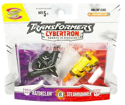 Razorclaw vs Steamhammer Mini-con | Transformers Cybertron
