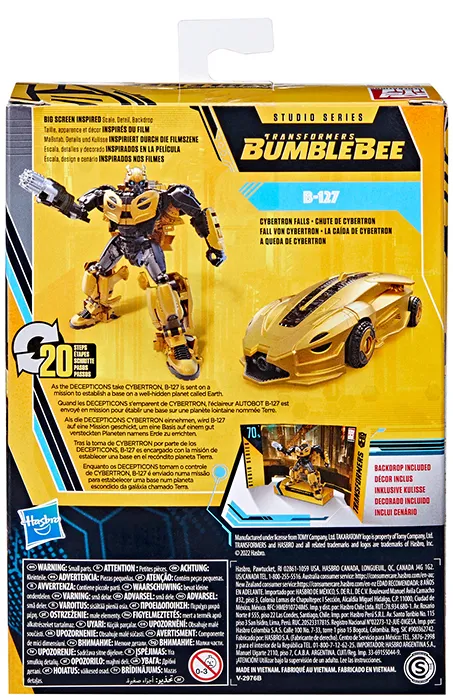 70BB B-127 Deluxe Class | Transformers Generations Buzzworthy Bumblebee