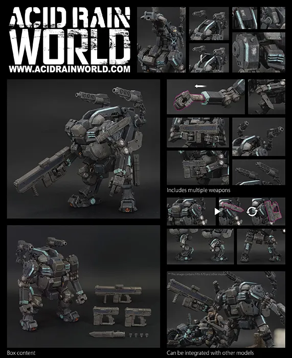 FAV-A79 Dwarf D2 1:18 Scale | Acid Rain FAV