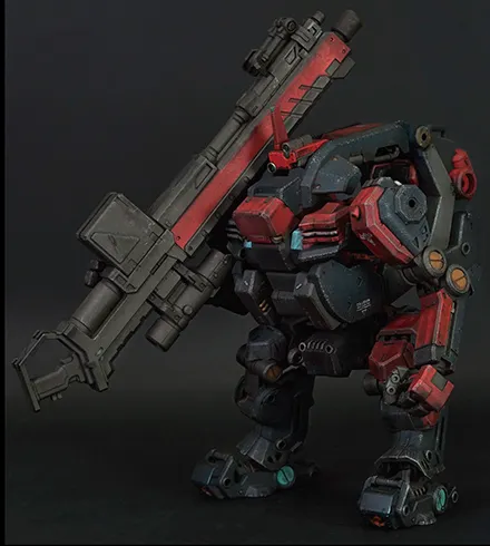 FAV-A81 Red Dwarf D2C-r 1:18 Scale | Acid Rain FAV