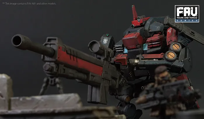 FAV-A81 Red Dwarf D2C-r 1:18 Scale | Acid Rain FAV