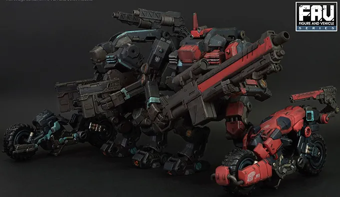 FAV-A81 Red Dwarf D2C-r 1:18 Scale | Acid Rain FAV