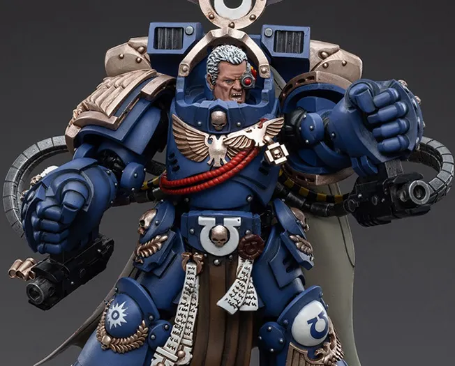 Ultramarines Chapter Master Marneus Calgar 1/18 Scale | Warhammer 40K | Joy Toy