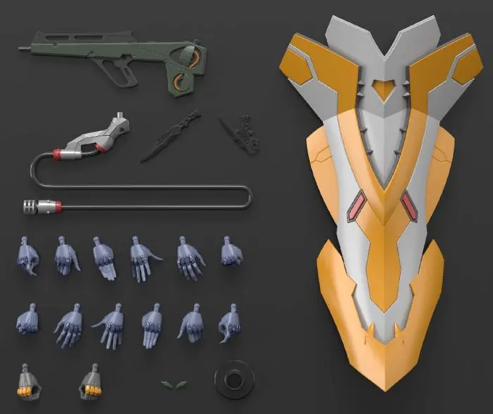 EVA Unit-03 (ESV Shield Set) Real Grade Model Kit | Rebuild of Evangelion | Bandai Spirits